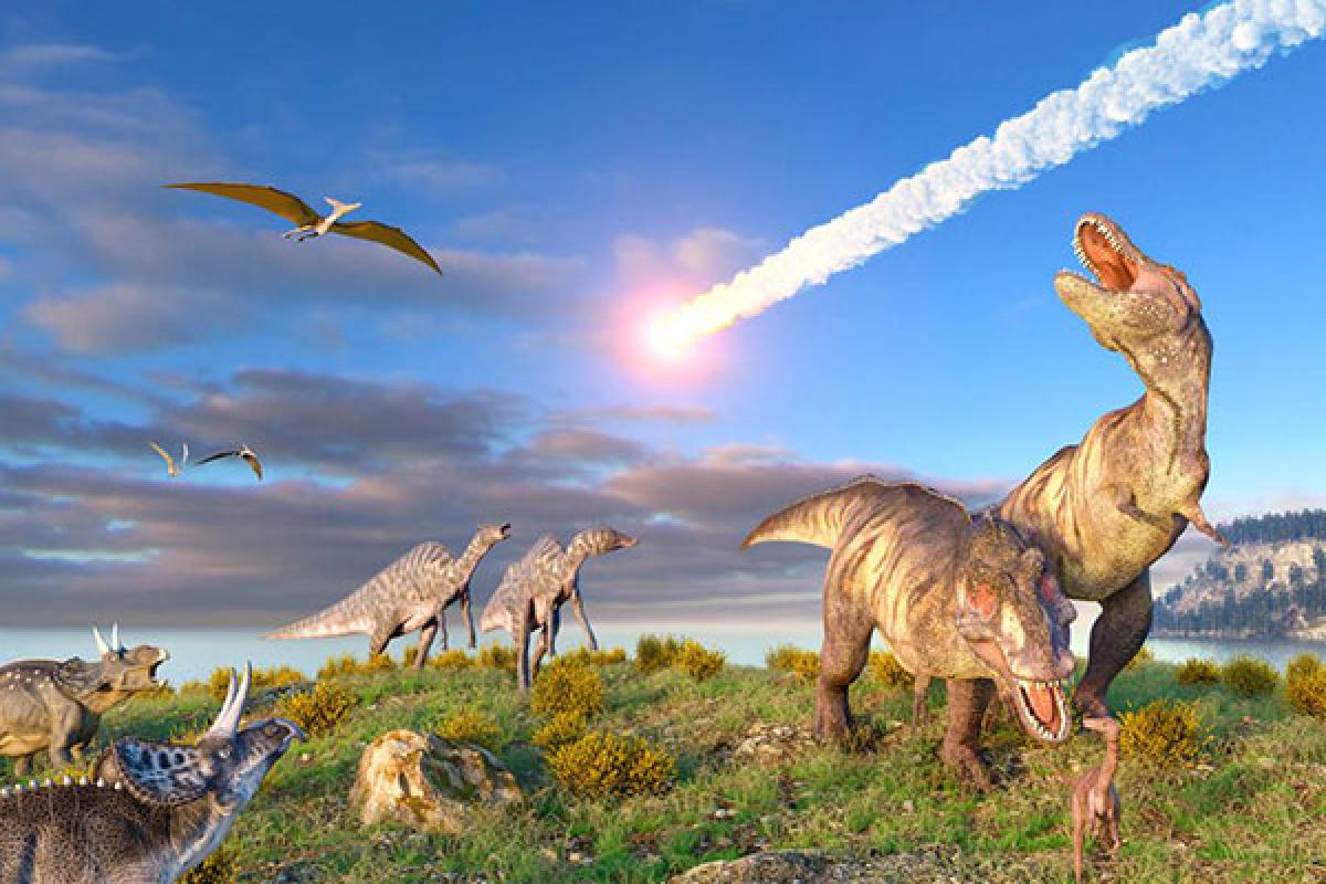 عکس دلایل انقراض دایناسورها چیست؟