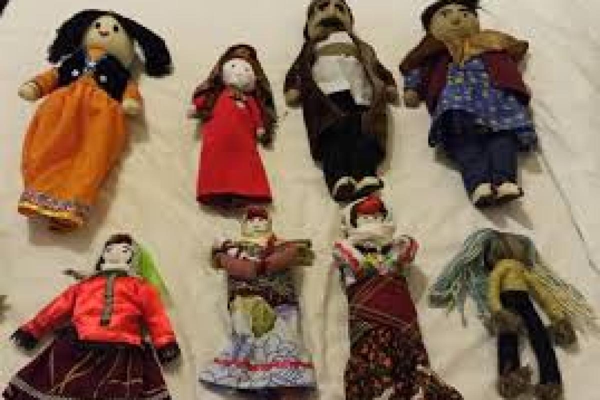عکس عروسک های بومی ایران