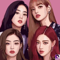 عکس Hana BLAC PINK