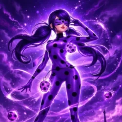 عکس 💜lady purple