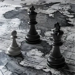 عکس وارث یخ و سیاهی