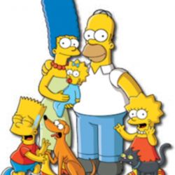 عکس خانواده ی سیمپسون