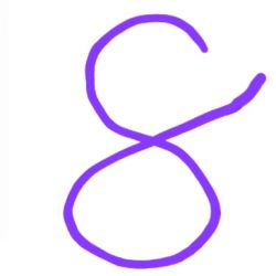 عکس نقاشی بنفش