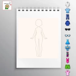 عکس با حد اکثر ۲ تا از لباسا بهترین تیپ رو براش بزن (با کپی عکس)