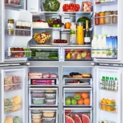عکس یخچال خونتون پر از چی باشه خوشحال می شید ؟