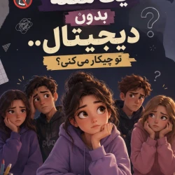 عکس فرض کن یک هفته تمام وسایل دیجیتالی از بین برن ، تو در اون هفته چه چیزی جایگزین وسایل دیجیتالی میکنی؟