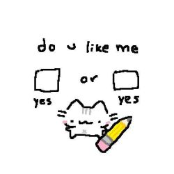 عکس do u like me?