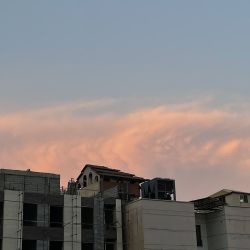 عکس حریق شعله گوگردی بنفشه چه زیباست!!
