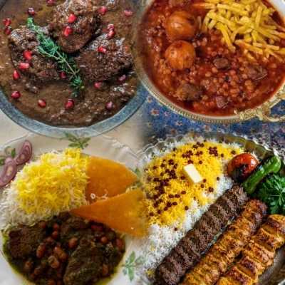 عکس غذای ایرانی مورد علاقه تون چیه؟؟