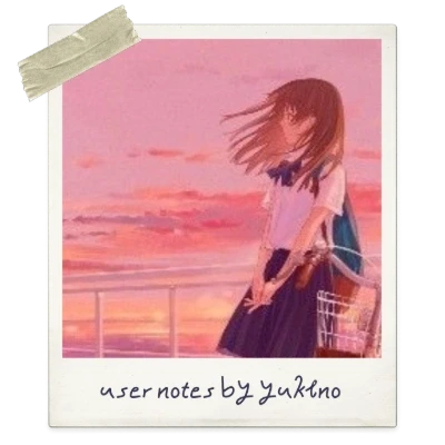 عکس ⋄ 𝑢𝑠𝑒𝑟 𝑛𝑜𝑡𝑒𝑠 – 𝑦𝑢𝑘𝑖𝑛𝑜 ⋄