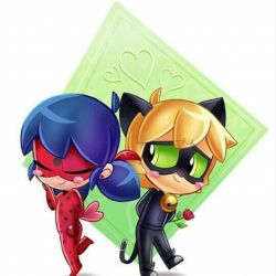 فکر میکنی شبیه کدومی؟لیدی باگ🐞/کت نوار🐱