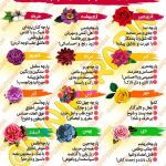 عکس پارچه ماه تولد شما چیست؟