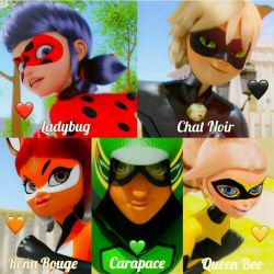 شبیه کدام شخصیت میراکلس هستی؟ ❤