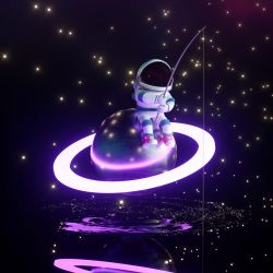 عکس دختر فضایی