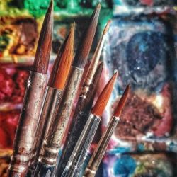 ❤نقاشی من و دوستانم❤