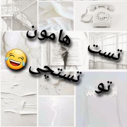 تست هامون تو تستچی 😂