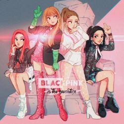 عکس چقدر درباره گروه Black pink میدونی؟💖🖤