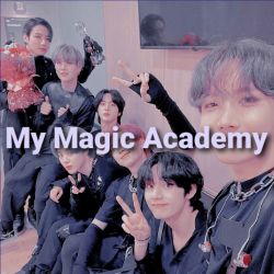 عکس 🖤💜معرفی داستان My Magic Academy💜🖤