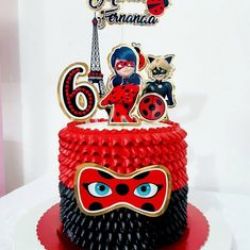 عکس کیک تولد میراکلس