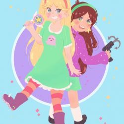 چندتا عکس از استار و میبل