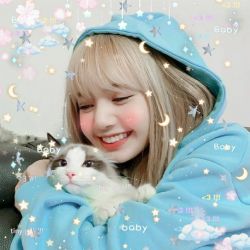 چالش رنگ  موی لیسا