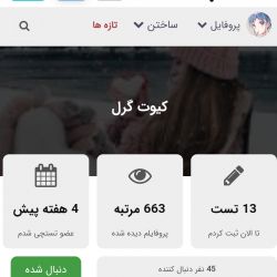 یکی از بهترین کاربر های تستچی.