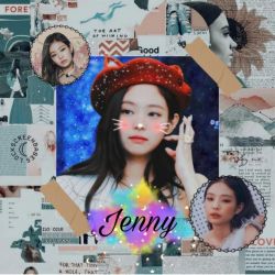 چالش رنگ  موی جنی