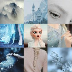 چالش رنگ   موی السا❄️