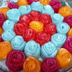 آموزش درست کردن ژله ی رولی🍡