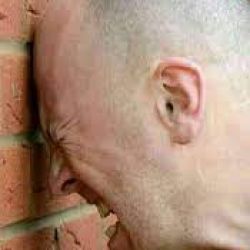 میخوام سرمو بکوبم به دیوار