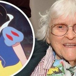 عکس روثی تامپسون انیماتور افسانه ای والت دیزنی در سن ۱۱۱ سالگی درگذشت