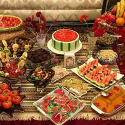 تست خوراکی های شب یلدا