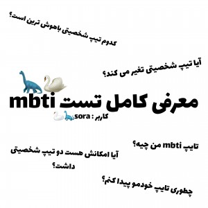 عکس معرفی تست mbti