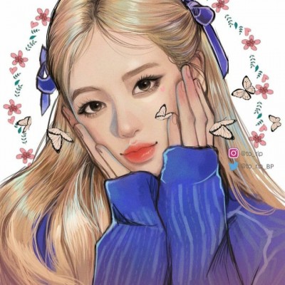 تست فن ارت از رزی💜💛