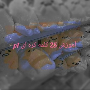 عکس آموزش ۲۵ کلمه کره ای p1