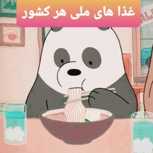 غذا های ملی هر کشور 🍕🍔