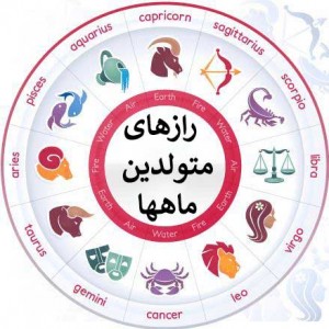 فکت متولدین ماه ها