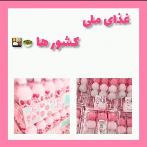 غذا های ملی کشور ها🍡🍫