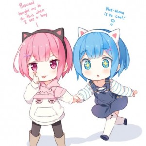 دوقلو های انیمه