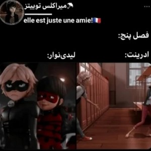 توییت طنز! (میراکلس لیدی‌باگ)