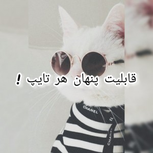 قابلیت پنهان هر تایپ :/