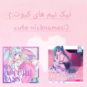 نیک نیم های کیوت