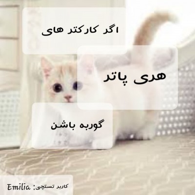 اگه کارکتر های هری پاتر...