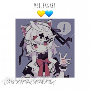 💛💙 MBTI fanart