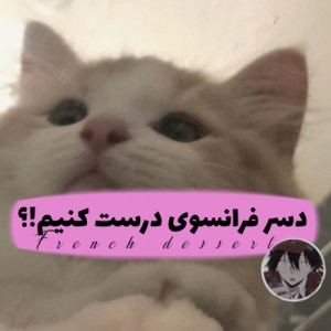 عکس دسر فرانسوی درست کنیم!؟