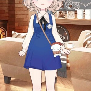 دختر انیمه ای (ساخت خودم)