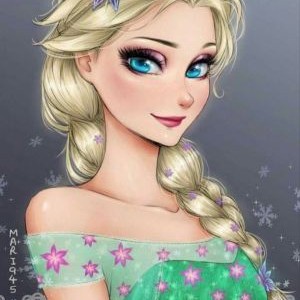 💎پرنسس های دیزنی به سبک انیمه💎