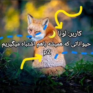 عکس حیواناتی که باهم اشتباه ..p2