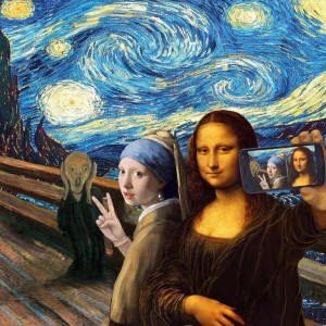 عکس چند واقعیت از نقاشی مونالیزا