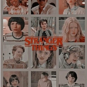 عکس از سریال چیز های عجیب❤️‍🔥
